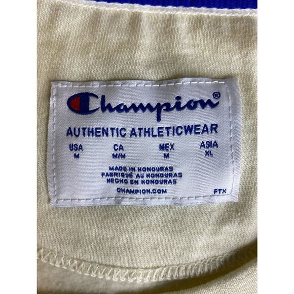 NWOT Champion Powerblend Graphic Crew Pullover Sweatshirt - Picture 4 of 7